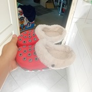 Klapki  Croksy ocieplane 