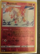 Rapidash rare reverse holo - Silver tempest 