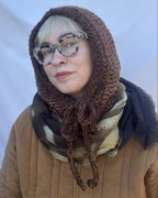 Balaclava, komin, kaptur, jesień, zima, rękodzieło