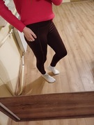 Leginsy ocieplane damskie S