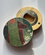 Otwieracz bambusowy Buka Muminki prezent 