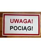 Tabliczki informacyjno-ostrzegawcze