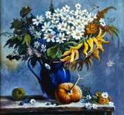 Obraz olejny Bukiet kwiatów 