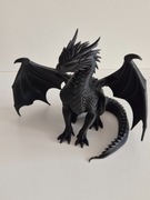 Czarny Smok 3D – Potężny Władca Mroku