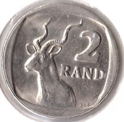 RPA 2 randy 1989 (SUID-AFRIKA - SOUTH AFRICA), KM# 139, AU