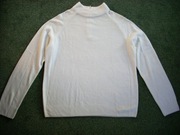 Biały Sweterek Półgolf idealny 38 40