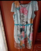 Sukienka elegancka kolorowa 