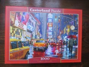 Puzzle 1000 Times Square Castorland jak nowe