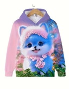 Bluza z kotkiem dla przedszkolaka 