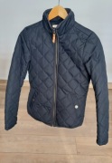 H&M Granatowa  wiosenna pikowana kurtka rozm. S/36
