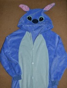 Stitch pluszowy strój piżama przebranie XL