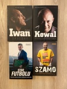 Stanowski zestaw książek Spalony Iwan Szamo Kowal Stan Futbolu