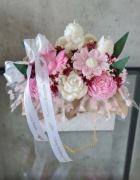 Flowerbox ,komunia,chrzest,prezent
