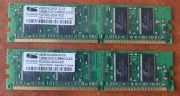 Pamięć 256MB RAM ProMOS DDR 2x128MB PC3200 DIMM - idealne do RETRO PC
