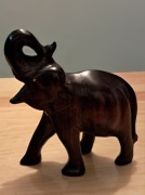 Figura drewniana słoń. Indie