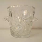 Kryształowy Kubeł do lodu Zawiercie Huta Szkła 