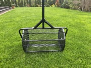 Walec kratownicowy ogrodowy siatkowy rozsiewacz