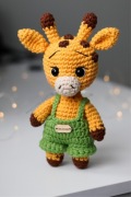 Miś żyrafa handmade