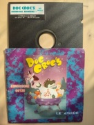 Dyskietka 5,25" Commodore 64 - z grą Doc Croc's