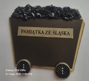 Magnes na lodówkę Pamiątka ze Śląska Zabrze Sztolnia Królowa Luiza(15)