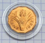 #3927 Eswatini (Suazi) 1 cent 1982 UNC