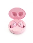 Słuchawki douszne LEDWOOD LUNA bezprzewodowe mocne różowe