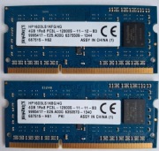Pamięć RAM Kingston HP 8GB (2x4GB) DDR3L 1600MHz