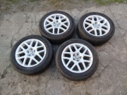 Koła felgi opony letnie aluminiowe 4szt VW 5x100 205/55/16