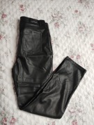 Spodnie Mohito S 36 eko skóra czarne