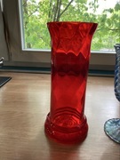 Duży czerwony wazon