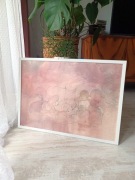 OBRAZ AKWARELA GWASZ 1989 SYGNOWANY 70*50 CM Galeria Sens