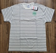 koszulka t-shirt Nike L relaxed w paski bawełna