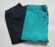 Legginsy getry leginsy długie bawełna 2 szt 152