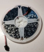 Taśma LED adresowalna WS2812B 60 LED/m czarna 5m IP30 led5050