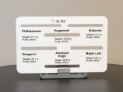 Tester monet złotych 1 oz – JJCard