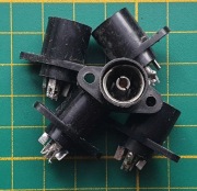 Gniazdo antenowe koncentryczne 75 omów Unitra Diora, Eltra, Fonica, ZRK