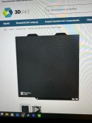 Dwie płyty Bambu Lab 3D Effect Plate Carbon Fiber Diamont A1 mini