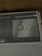 Przycisk spłukujący Accento Cersanit chrom do zestawu podtynkowego