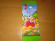 Fazer czekolada mleczna świąteczna Wielkanoc 2000 puste opakowanie