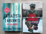Tatuażysta z Auschwitz - H. Morris / Dwie twarze - N. Majewska - Brown
