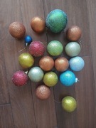 Bombki choinkowe 17 sztuk