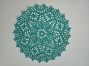 NOWA Serwetka bawełniana - 22,5 cm - Turkusowa