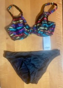 Set bikini premium FREYA Fusion 28F 60H + majtki Passionata Chantelle S 38