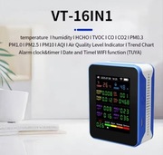 Detektor, monitor jakości powietrza WiFi 16w1