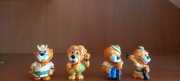 Kinder niespodzianka figurki Lwy lata 90