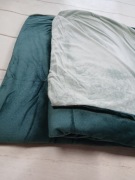 Pościel 200x200 komplet 3 części mikrofibra OEKO TEX miękka zielona 