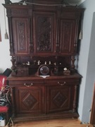 Kredens zabytkowy ręcznie zdobiony 