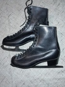 Łyżwy Polsport  skóra, figurówki 42 figurowe 27 cm stan bdb , jak nowe 