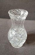 Mały wazonik kryształ PRL