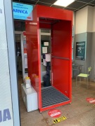 Kabina bramka do dezynfekcji 